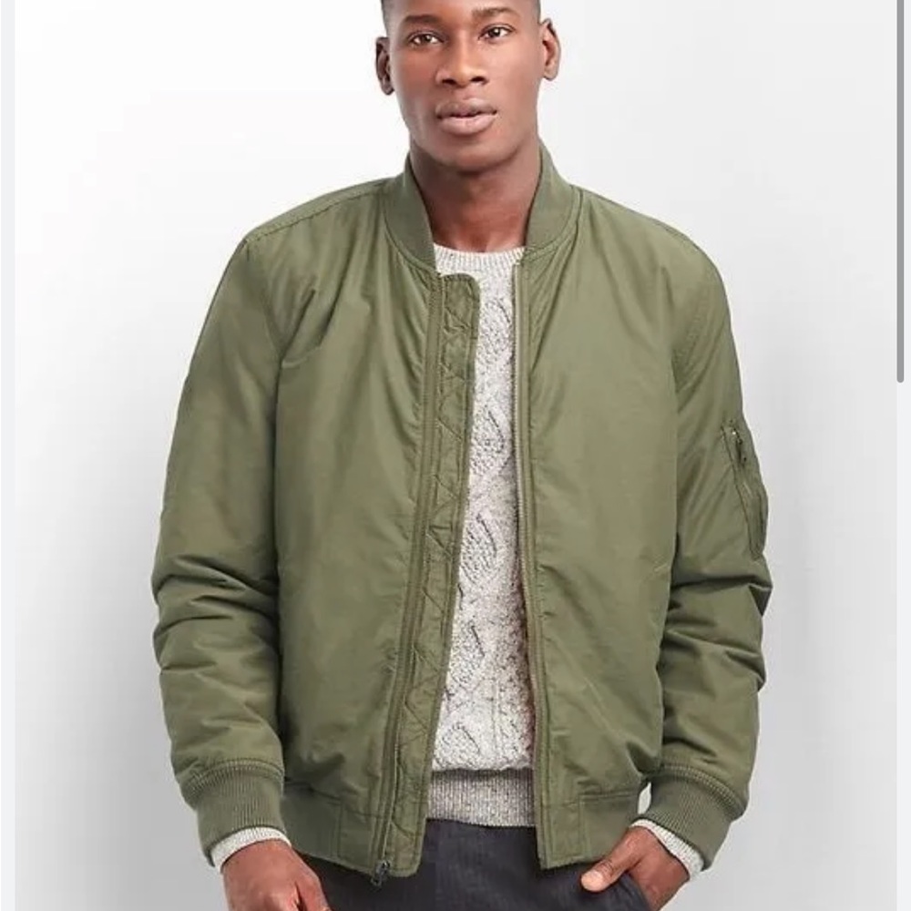 Men’s Classic Bomber Jacket (S — Tall)